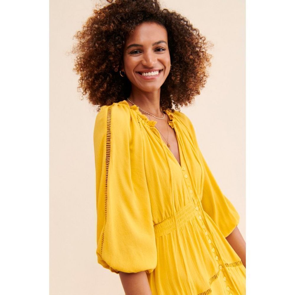 Anthropologie -Sunset Tiered Maxi Dress